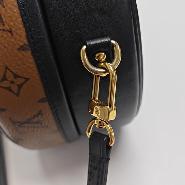 BOITE CHAPEAU PM Monogram Coated Canvas Brown