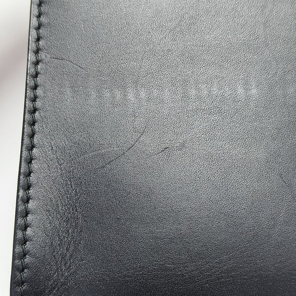 Padlock Work Calfskin Black