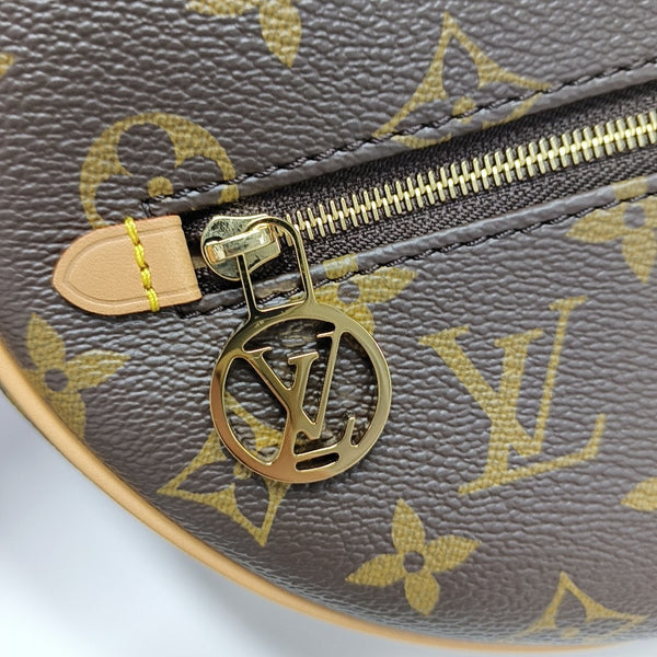 LOOP Monogram Coated Canvas Brown