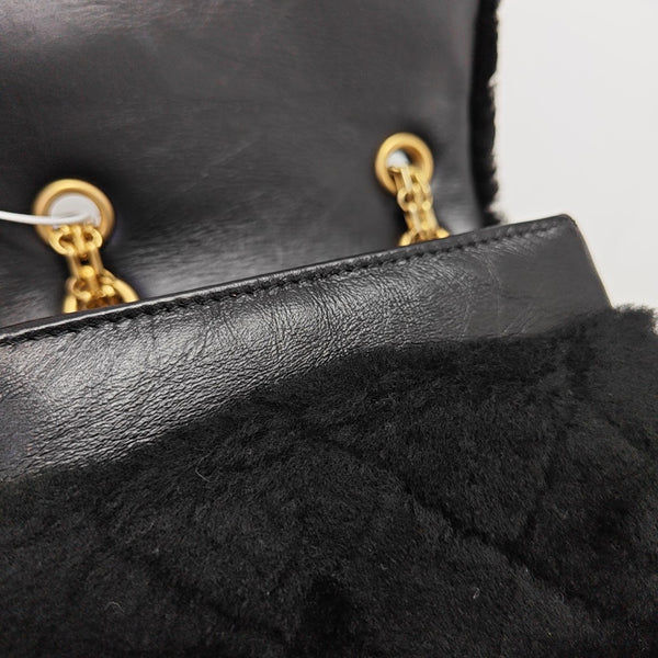 2.55 Quilted Sheepskin Black