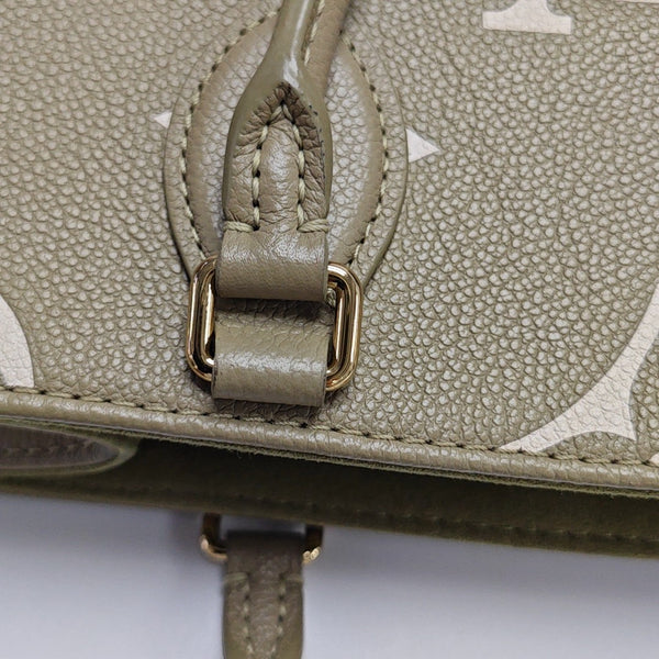 ONTHEGO PM Monogram Calfskin Green