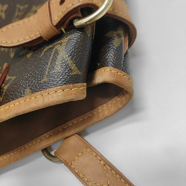 BATIGNOLLES MM Monogram Coated Canvas Brown