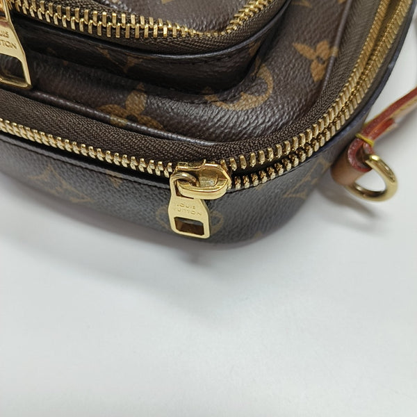 UTILITY Monogram Coated Canvas Brown