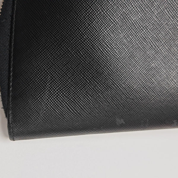 Saffiano Calfskin Wallet Black