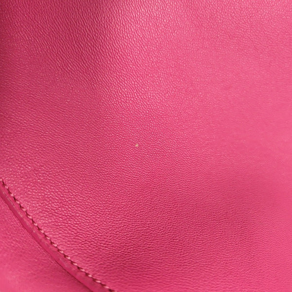Calfskin Shoulder Bag Red