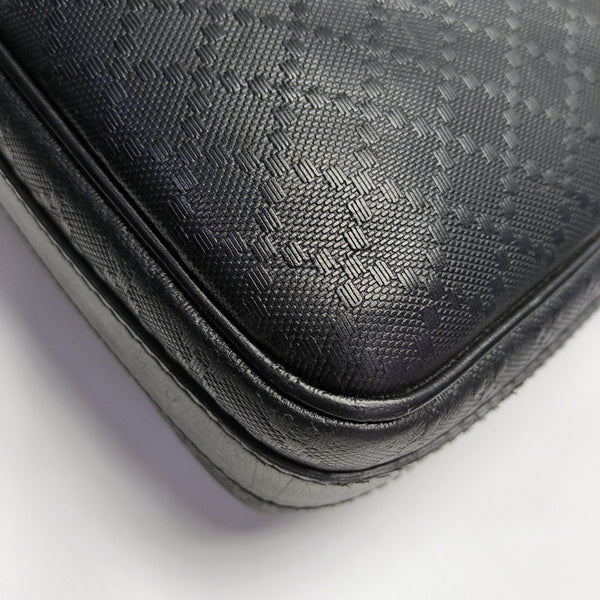 Diamante Quilted Calfskin Black