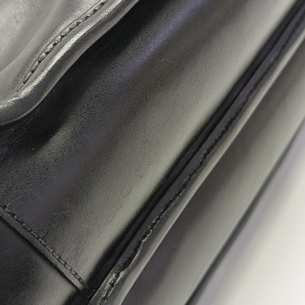 Calfskin Shoulder Bag Black