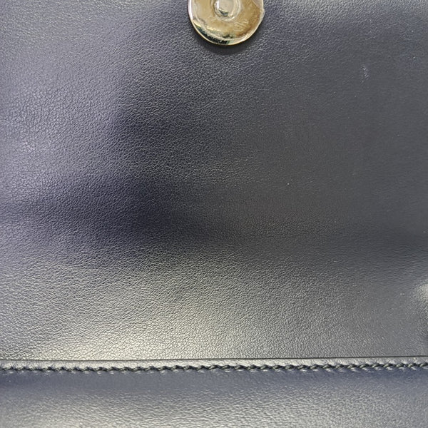 Ginny Calfskin Blue