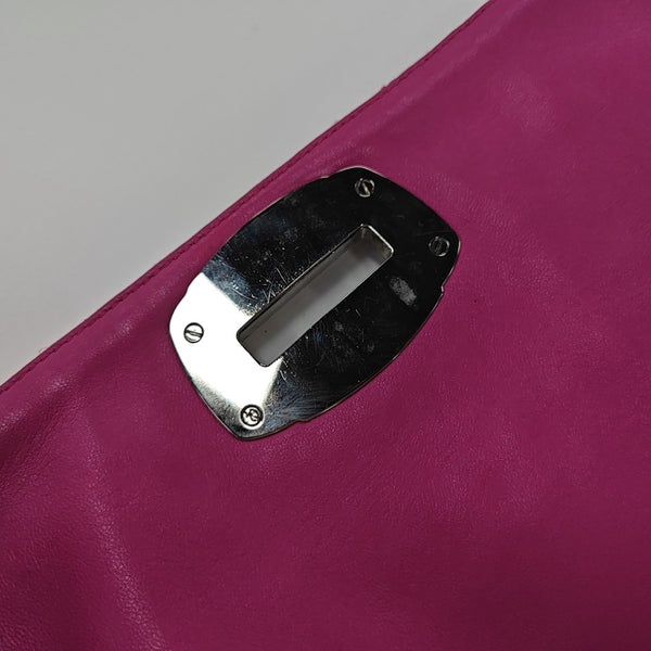 Crystal Quilted Lambskin Red