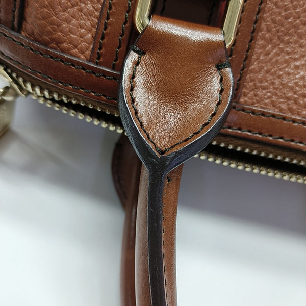 Alchester Quilted Calfskin Brown