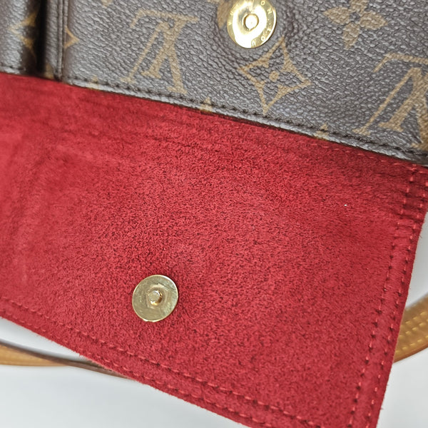 VIVA CITE Monogram Coated Canvas Brown