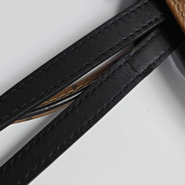 ONTHEGO MM Monogram Coated Canvas Brown