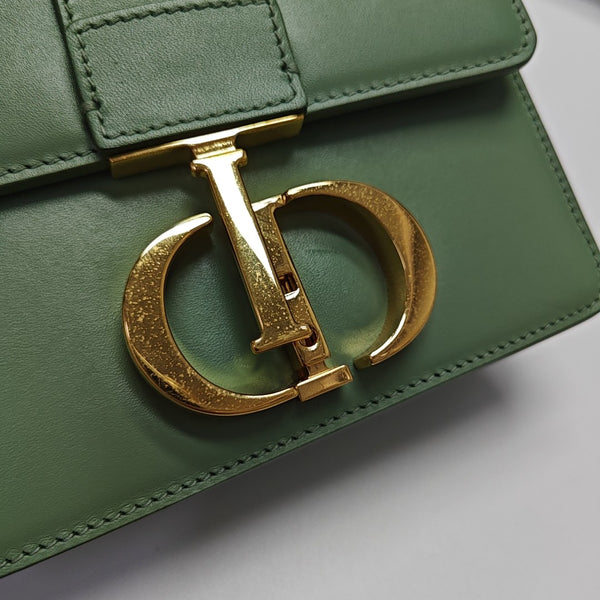 30 Montaigne Super Mini Calfskin Green