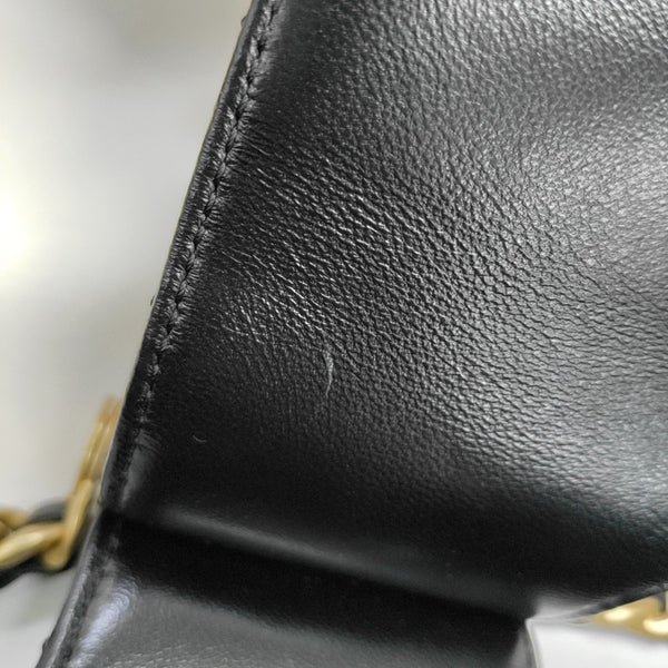 Quilted Lambskin Black