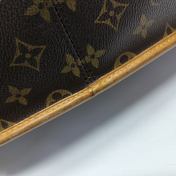 SOLOGNE PM Monogram Coated Canvas Brown