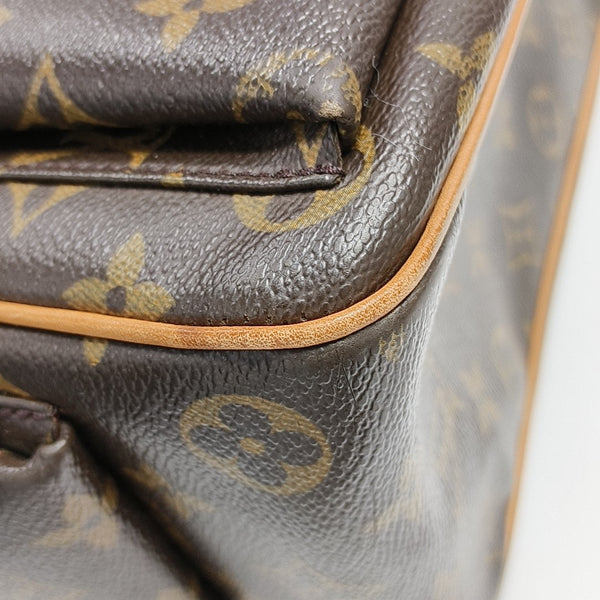 MULTIPLE Monogram Coated Canvas Brown