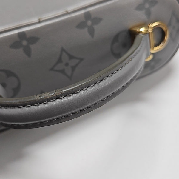 Vanity Chain Pouch PM Monogram Calfskin Gray