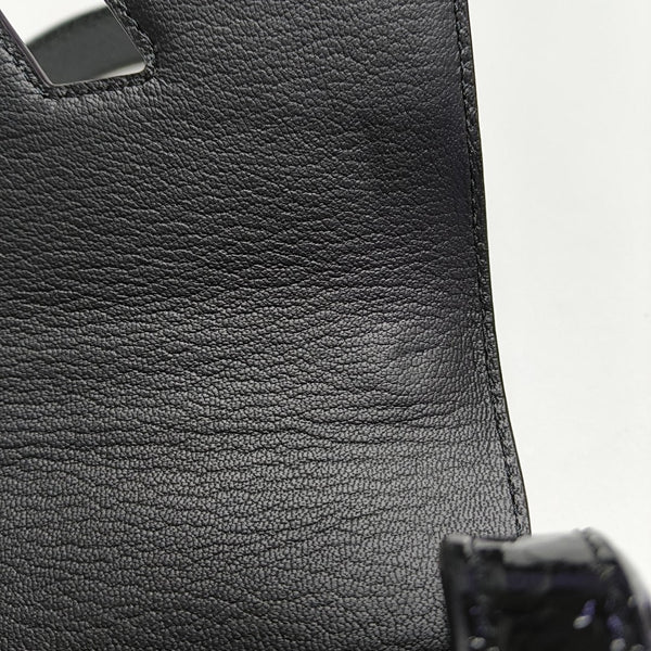 TWIST PM Monogram Python Black