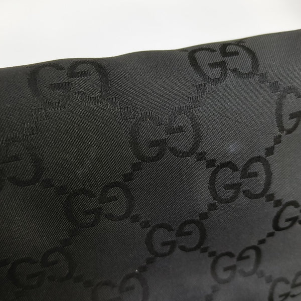 Monogram Canvas Shoulder Bag Black
