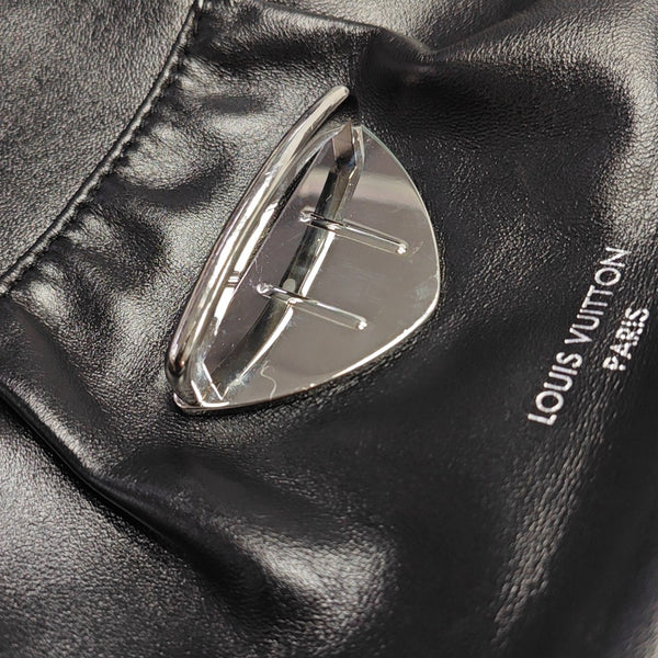 SUNSET Monogram Lambskin Black
