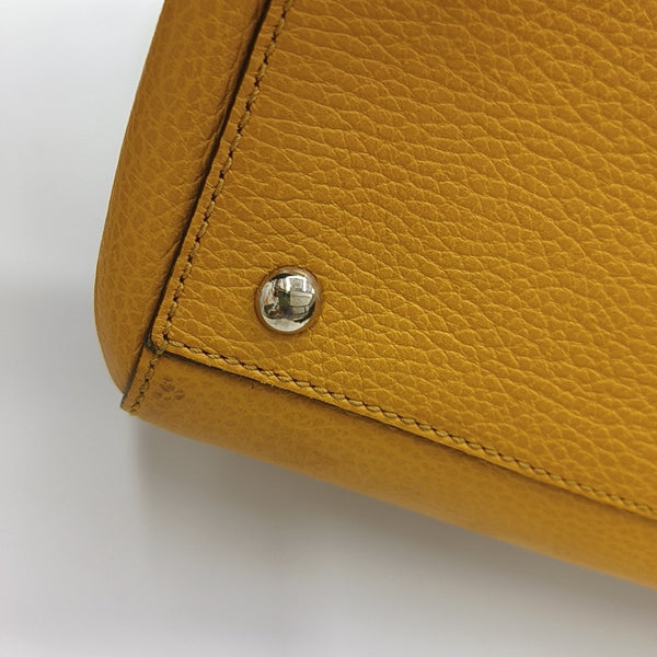 Calfskin Tote Bag Yellow