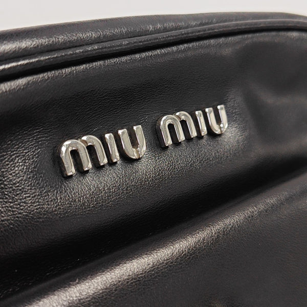 Calfskin Shoulder Bag Black