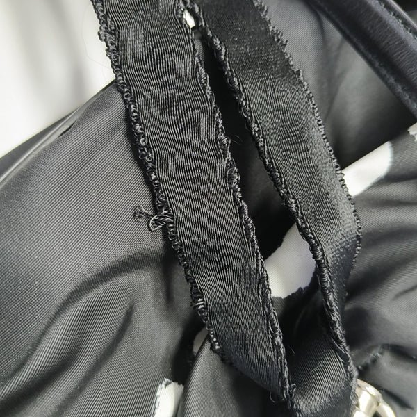 Nylon Shoulder Bag Black