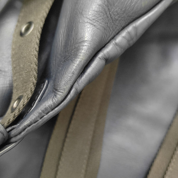 Calfskin Backpack Blue