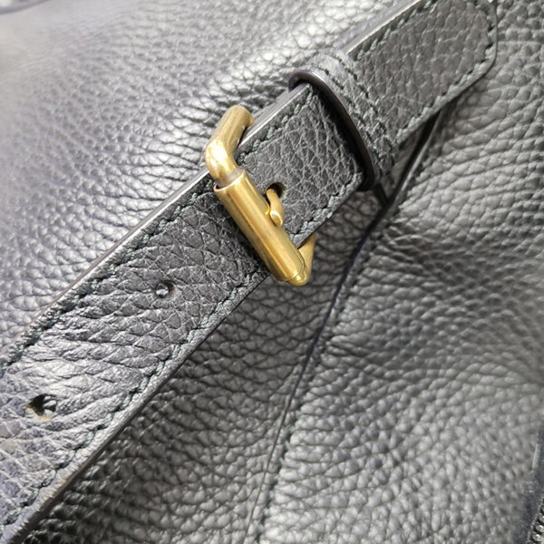 Calfskin Backpack Black