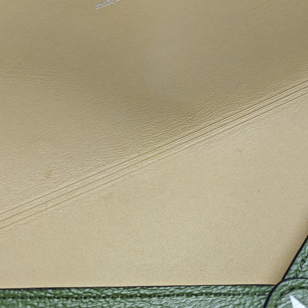 KIRIGAMI Monogram Coated Canvas Green