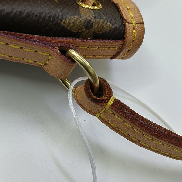 NÉONOÉ Nano Monogram Coated Canvas Brown