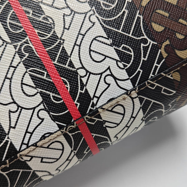 Crossbody Bag Coated Canvas Multicolor