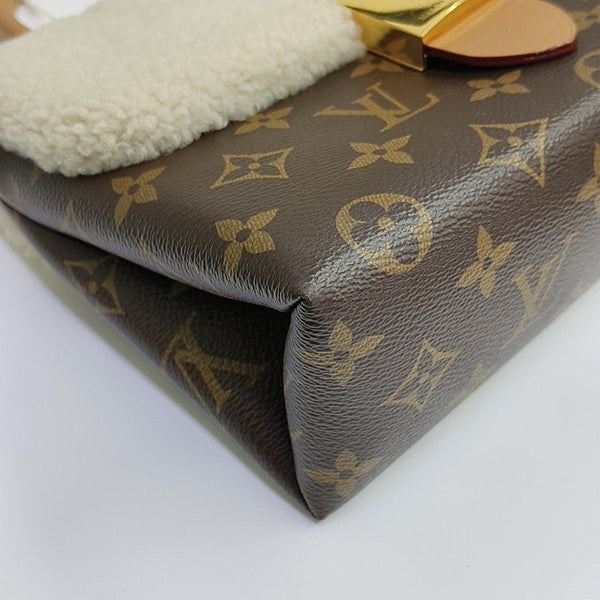 LOCKY BB Monogram Coated Canvas Brown