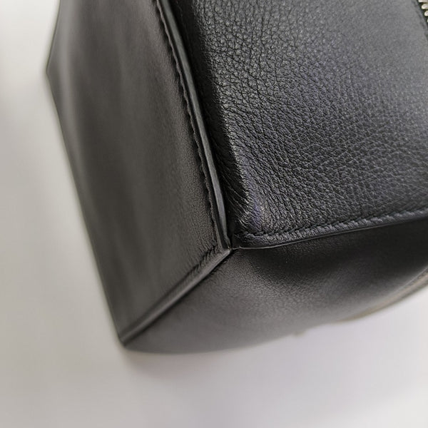 Calfskin Shoulder Bag Small Black