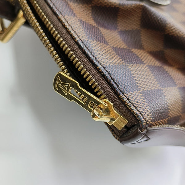 VERONA MM Damier Ebene Coated Canvas Brown