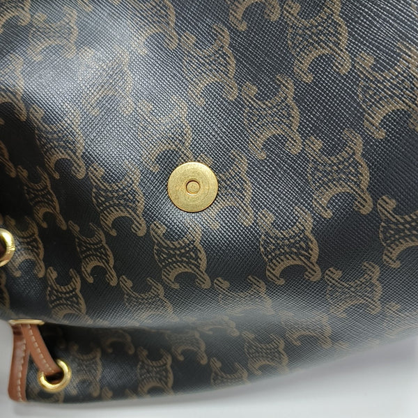 TRIOMPHE Mini Coated Canvas Brown