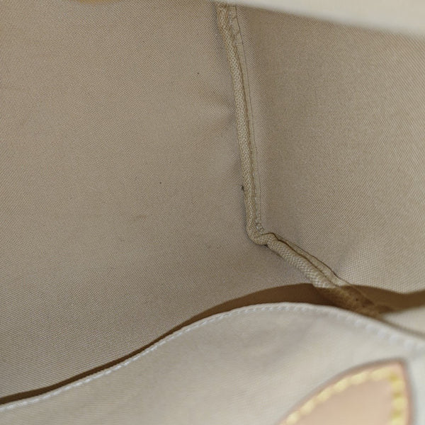 SPEEDY 25 Damier Azur Coated Canvas White