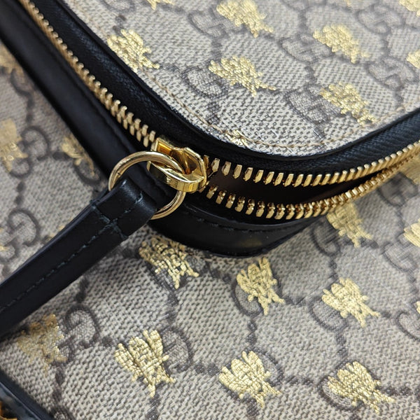 Eden Monogram Coated Canvas Beige
