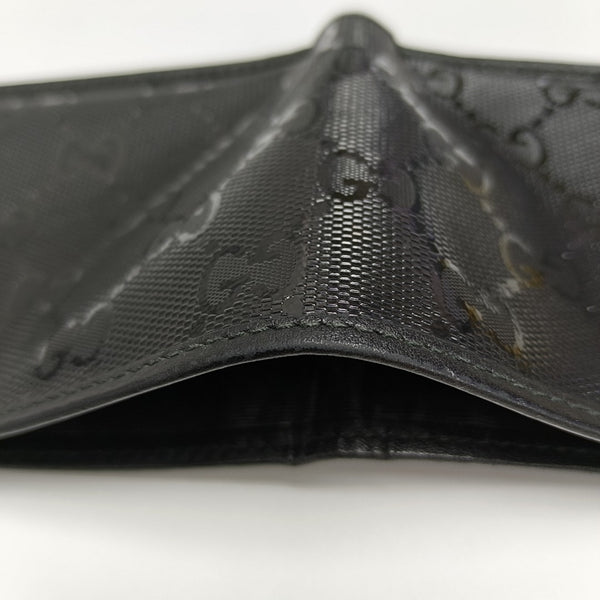 Monogram Coated Canvas Wallet Black