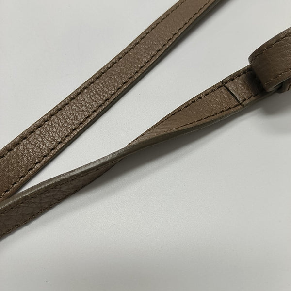 Calfskin Shoulder Bag Brown