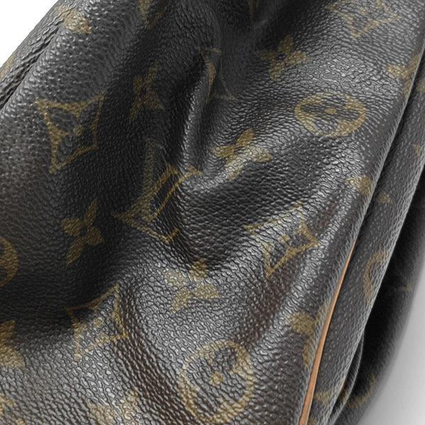 SAUMUR 35 Monogram Coated Canvas Brown