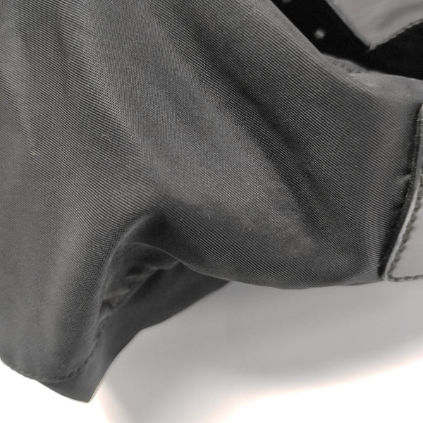 Nylon Shoulder Bag Black
