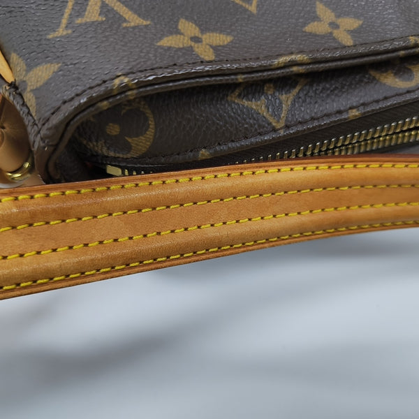 VIVA CITE Monogram Coated Canvas Brown
