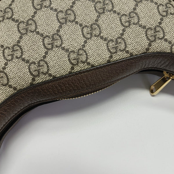 Ophidia Mini Monogram Coated Canvas Beige