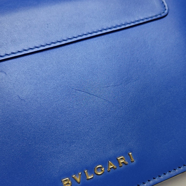 SERPENTI FOREVER Quilted Calfskin Blue