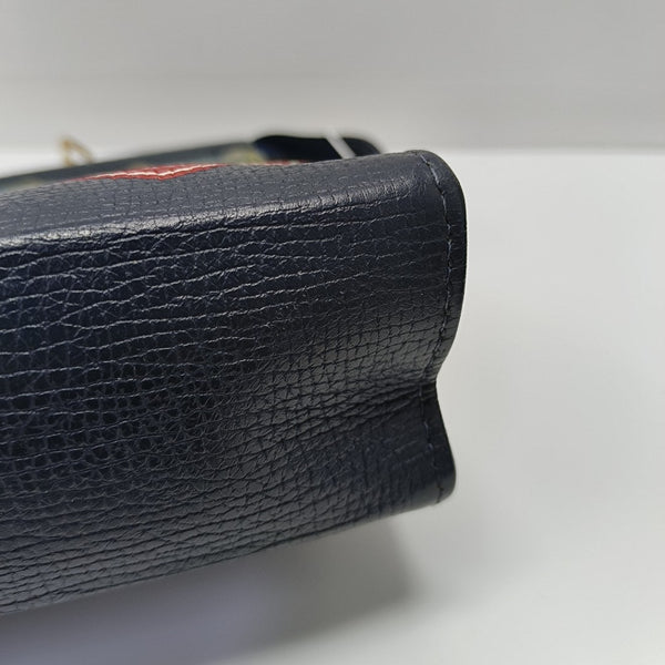 Pochette Voyag MM Monogram Calfskin Blue