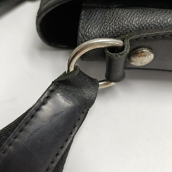 DANIEL Damier Graphite Coated Canvas Gray