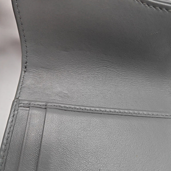 Saddle Mini Oblique Canvas Beige Card Holder