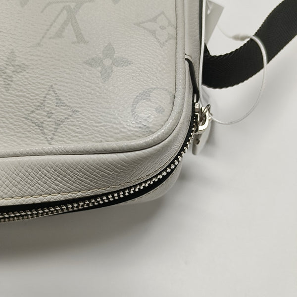 OUTDOOR PM Monogram Coated Canvas White