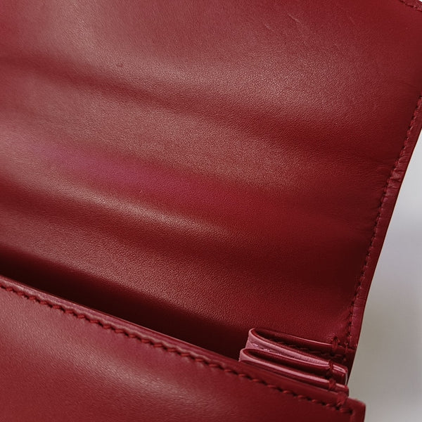 SERPENTI FOREVER Small Stingray Leather Red